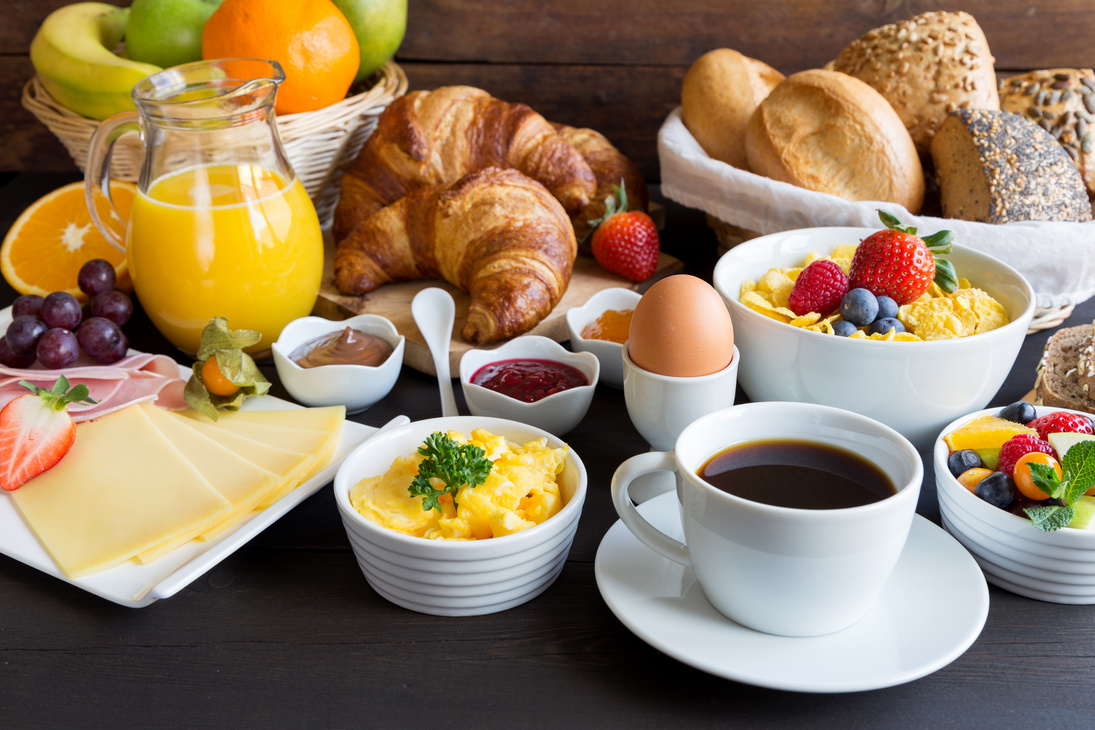 breakfast table